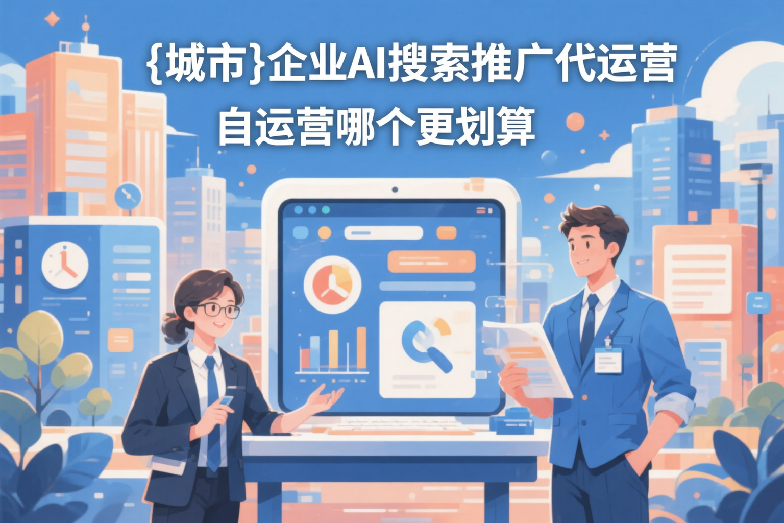 潍坊企业AI搜索推广代运营和自运营哪个更划算