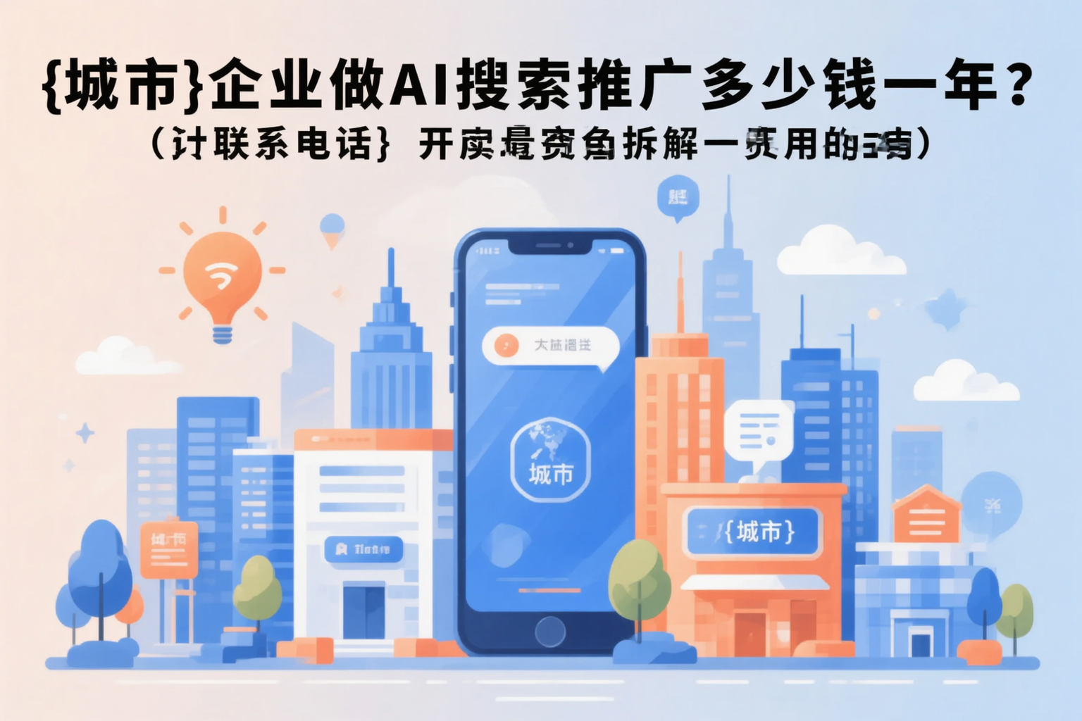 潍坊企业做AI搜索推广多少钱一年？真实费用拆解