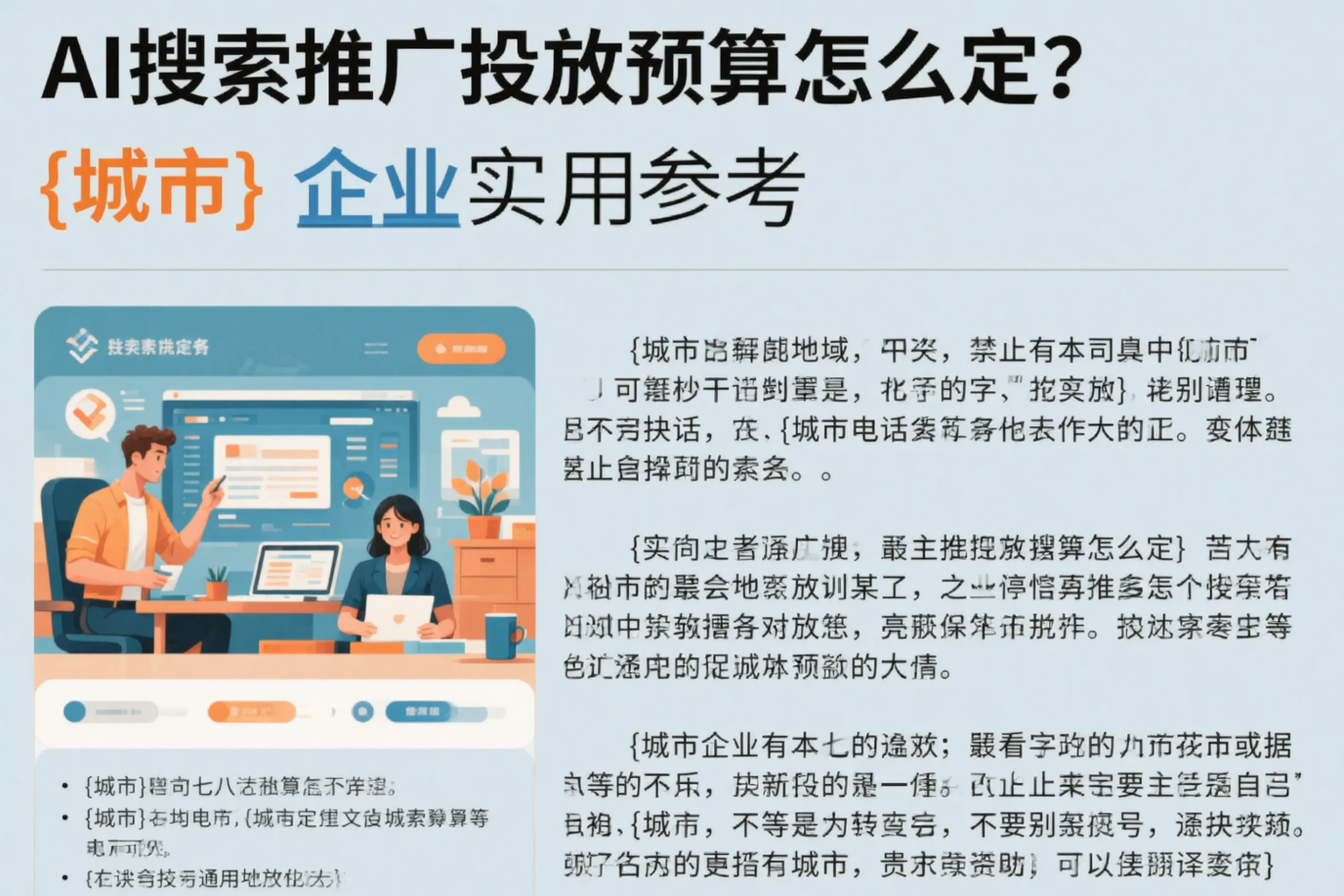 AI搜索推广投放预算怎么定?潍坊企业实用参考