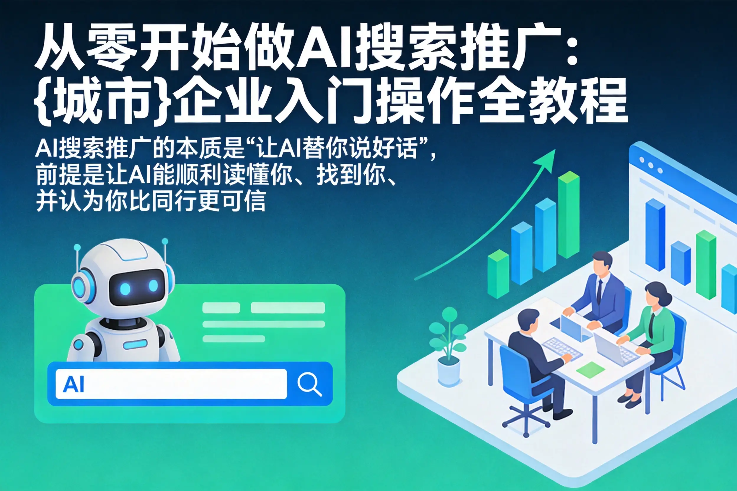 从零开始做AI搜索推广：潍坊企业入门操作全教程