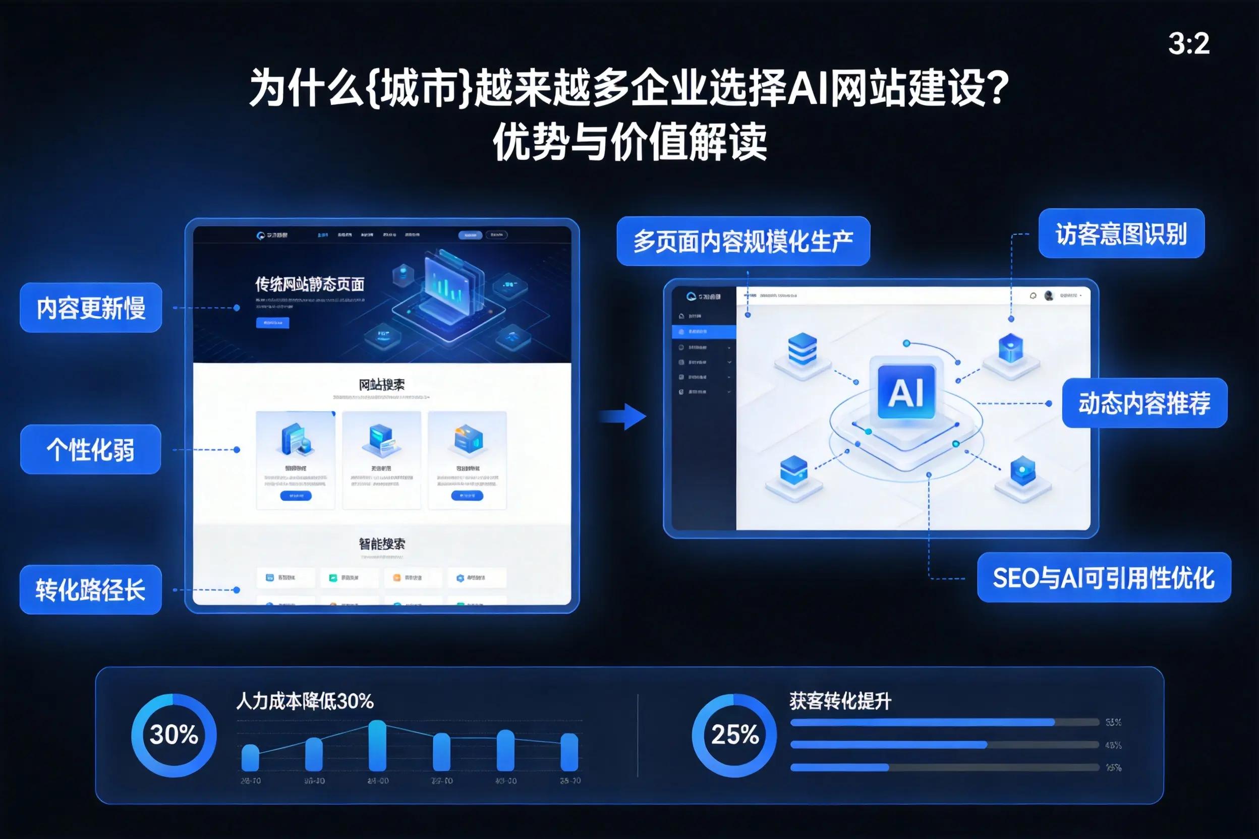 为什么潍坊越来越多企业选择AI网站建设?优势与价值解读