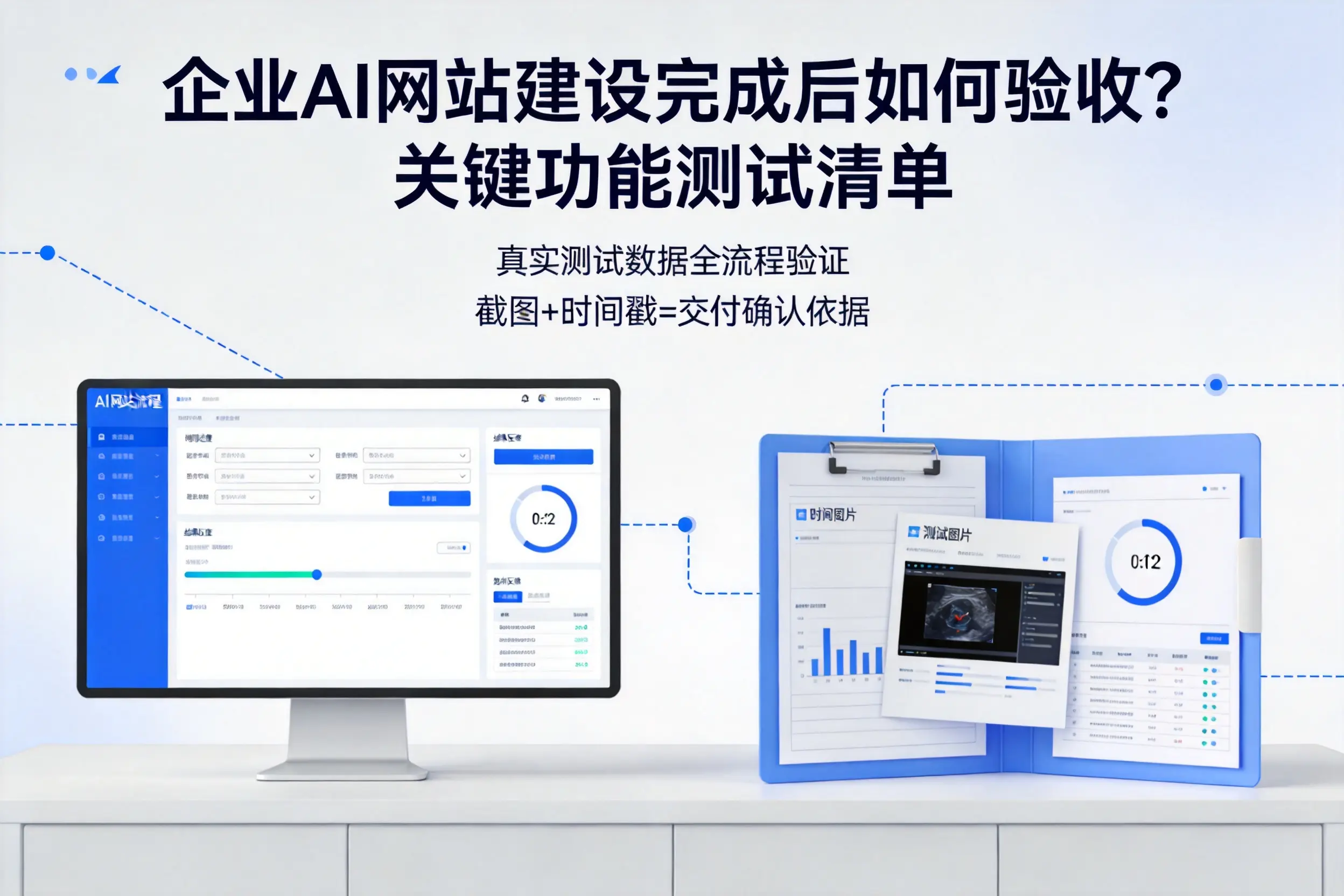 潍坊企业AI网站建设完成后如何验收？关键功能测试清单