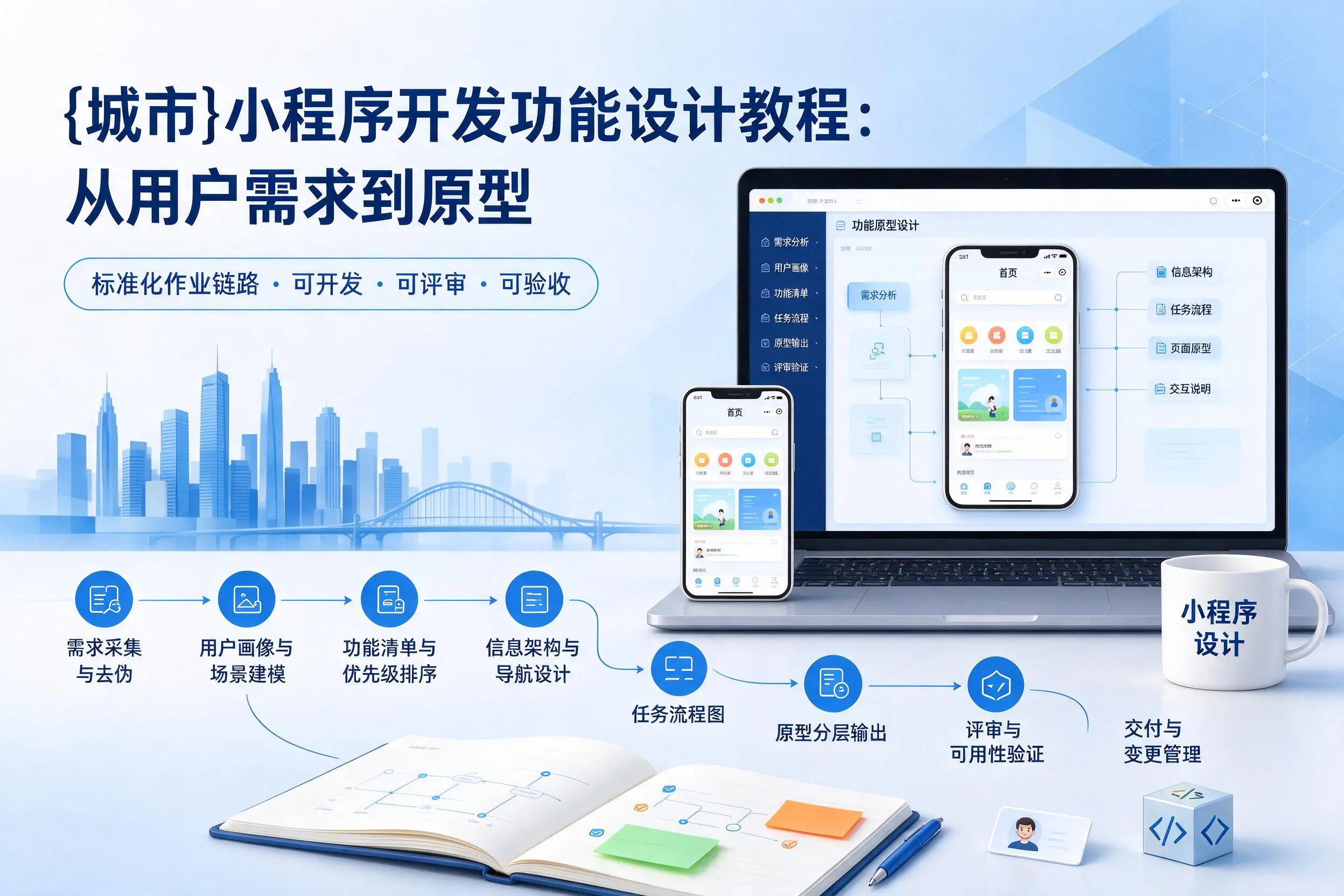 潍坊小程序开发功能设计教程:从用户需求到原型