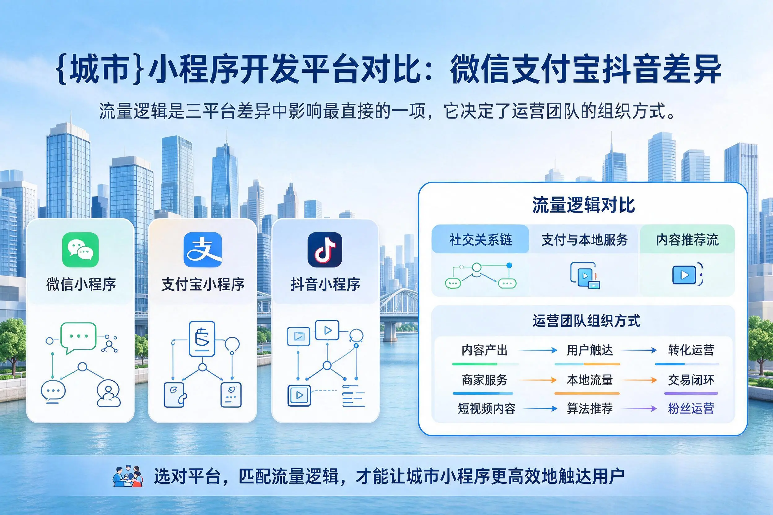 潍坊小程序开发平台对比：微信支付宝抖音差异
