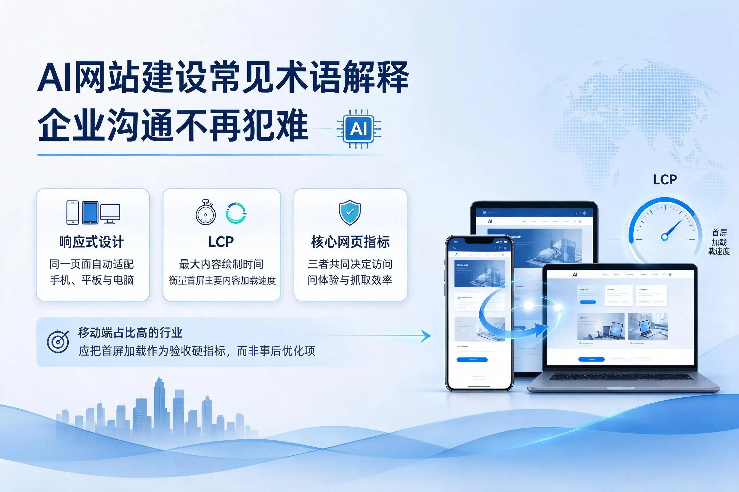 AI网站建设常见术语解释，潍坊企业沟通不再犯难